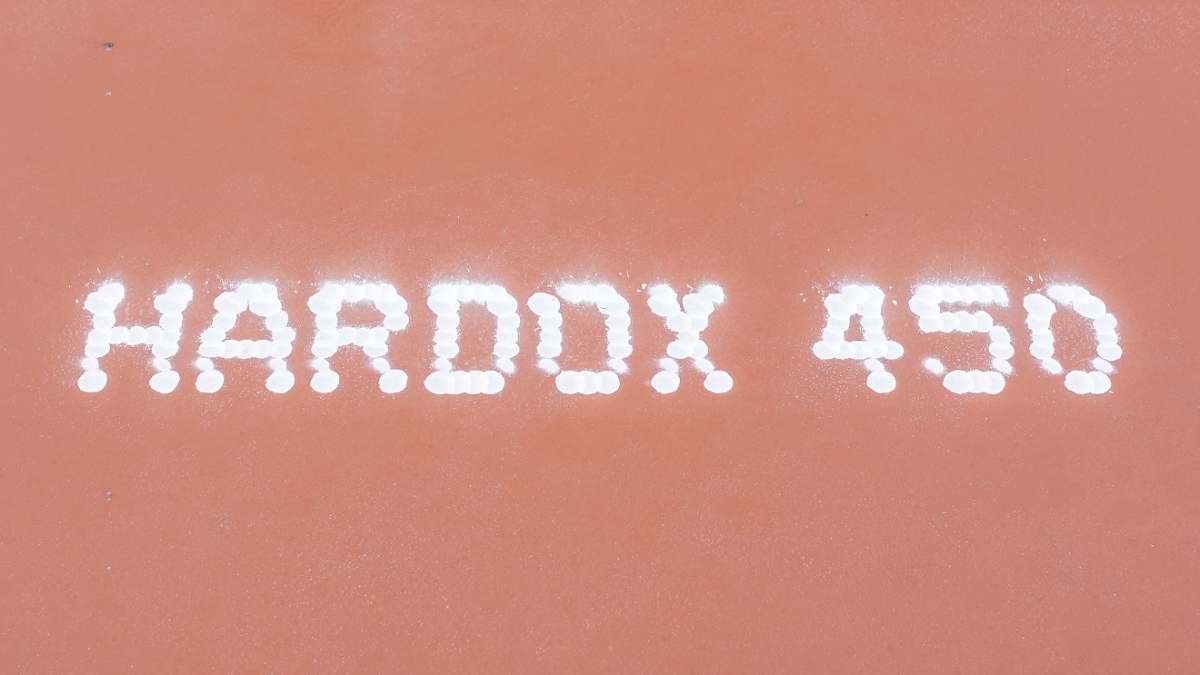 Abrasive plates Hardox 450